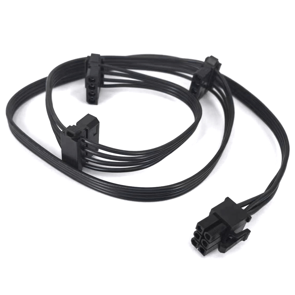 6PIN PCIE TO 3*SATA Molex IDE  - Sfx Power Supply 850W Gold review and price