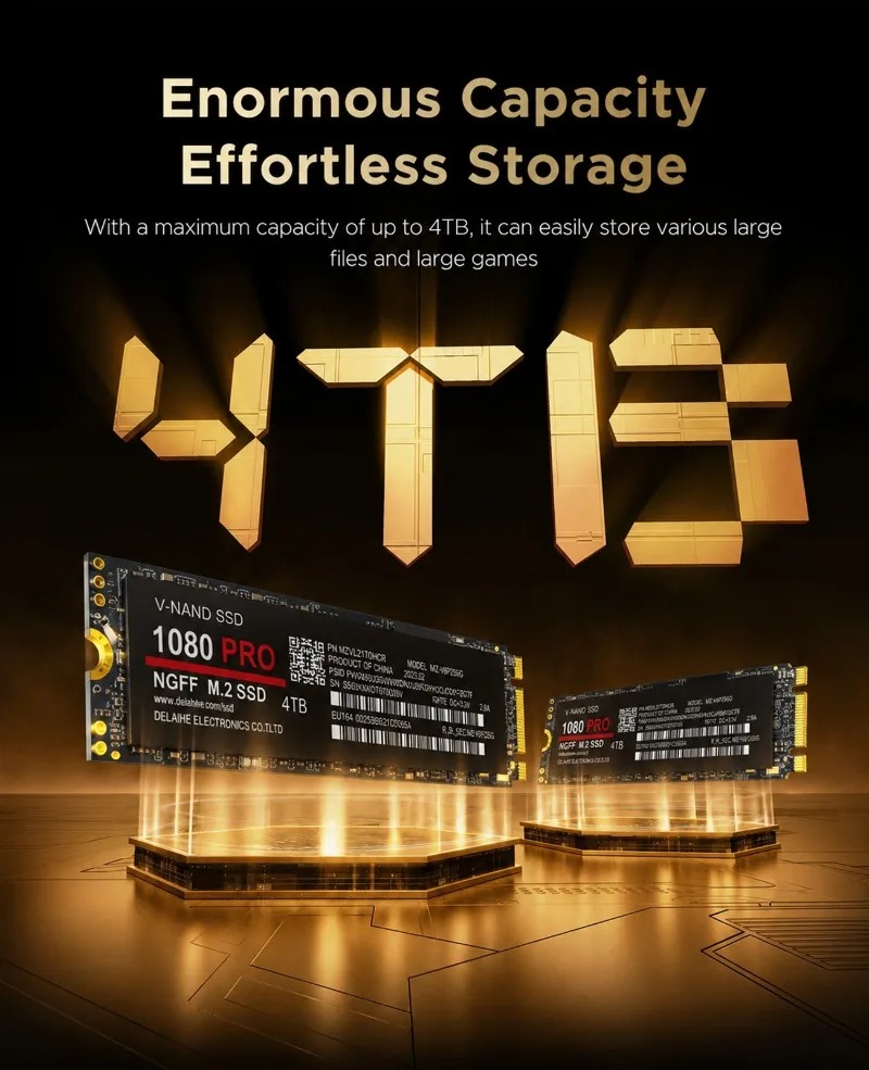 100% Original 1080PRO PCIe 4.0 - M.2 Nvme 4Tb Pcie 4.0 Ssd review and price